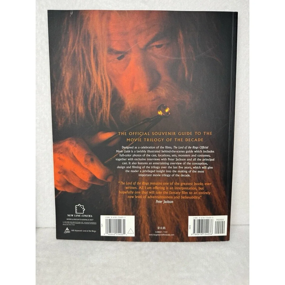 Visual Companion To Lord Of The Rings AND  Lord Of The Rings Oficial Movie Guide